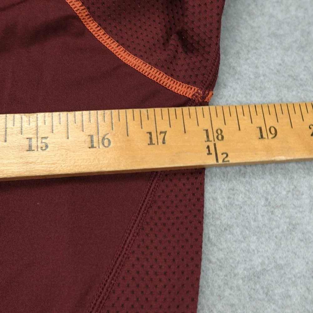 Nike Team Kobe Bryant Shirt Mens XXL Maroon Sheath Logo Training Compression LS‎